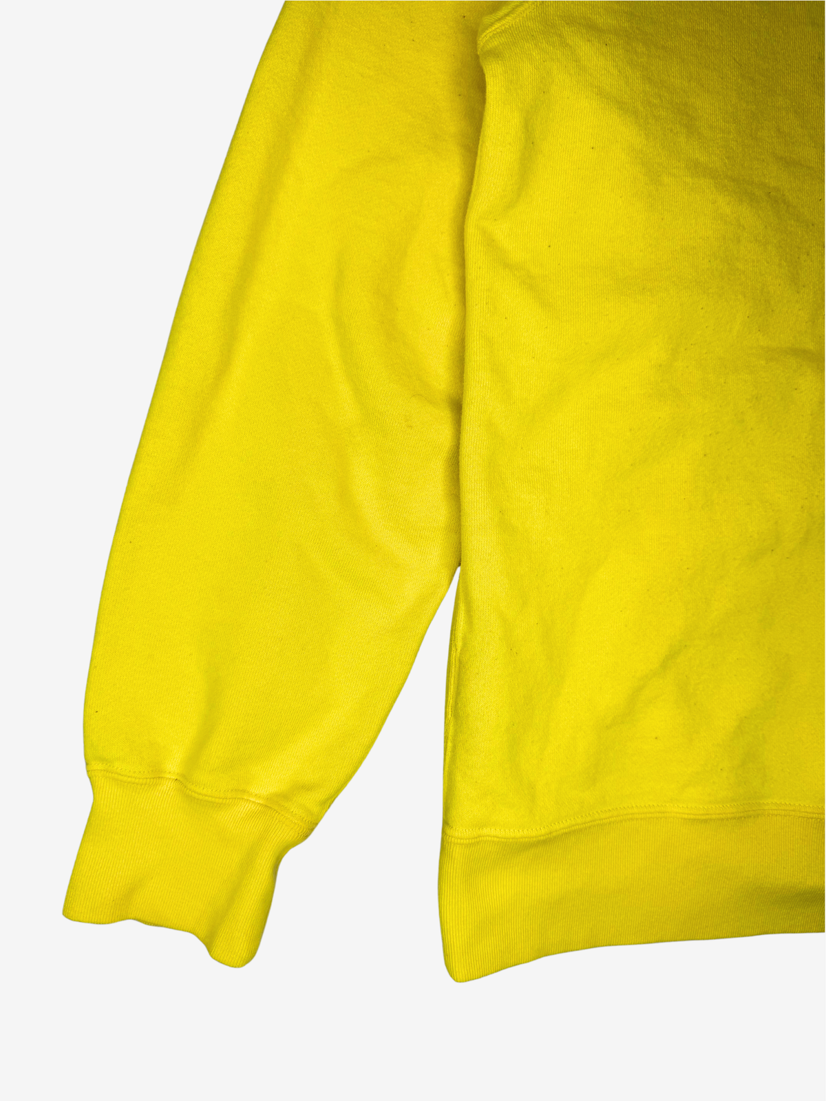Yellow 2010 Neon Full Zip Up Shark Hoodie