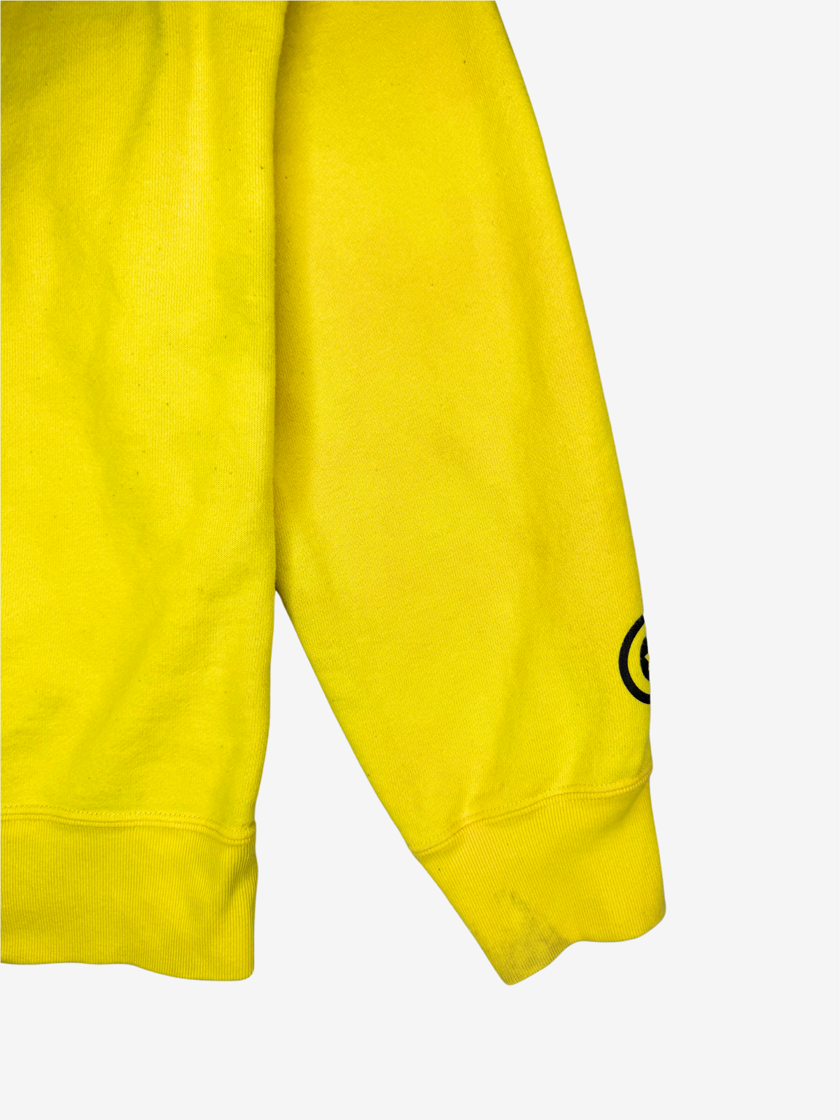 Yellow 2010 Neon Full Zip Up Shark Hoodie