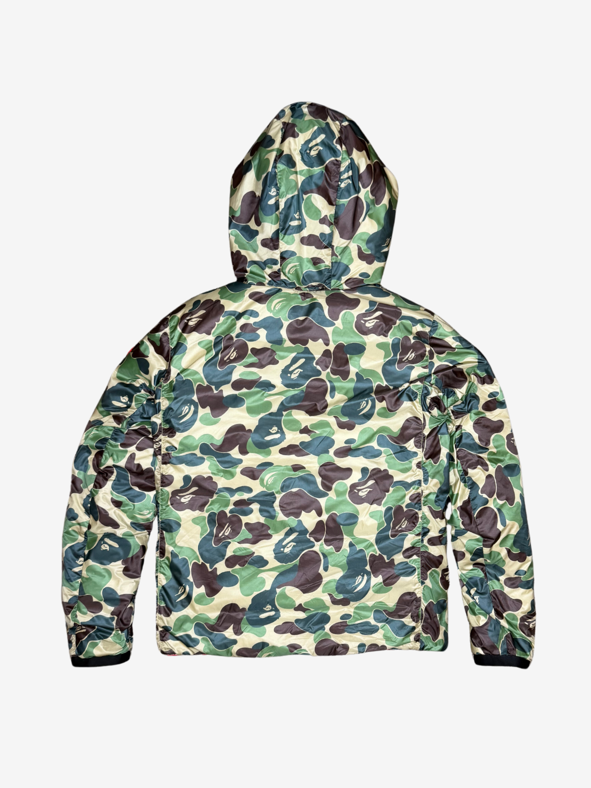 x Canada Goose x Concepts Green Camo Full Zip Up Puffer Jacket