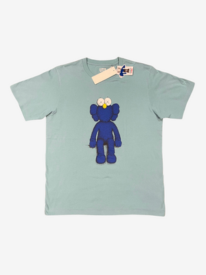 Camiseta BFF azul aguamarina x Uniqlo 