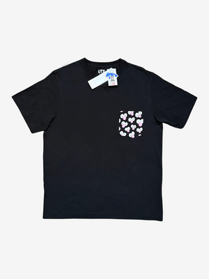 x Uniqlo Black BFF Pocket T-Shirt