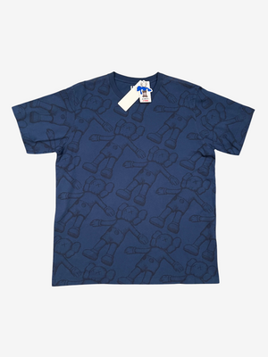 x Uniqlo Navy All Over Holiday Print T-Shirt