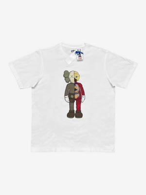 x Uniqlo White Flayed T-Shirt