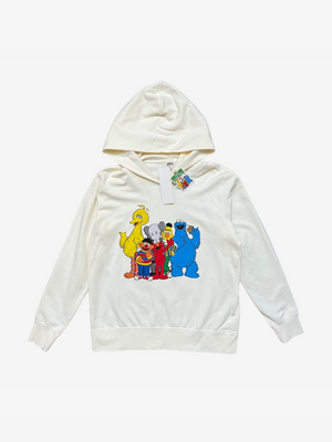 x Uniqlo x Sesame Street Cream Group #2 Hoodie
