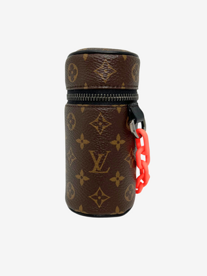 Virgil Abloh Monogram Barrel Pouch Bag Charm