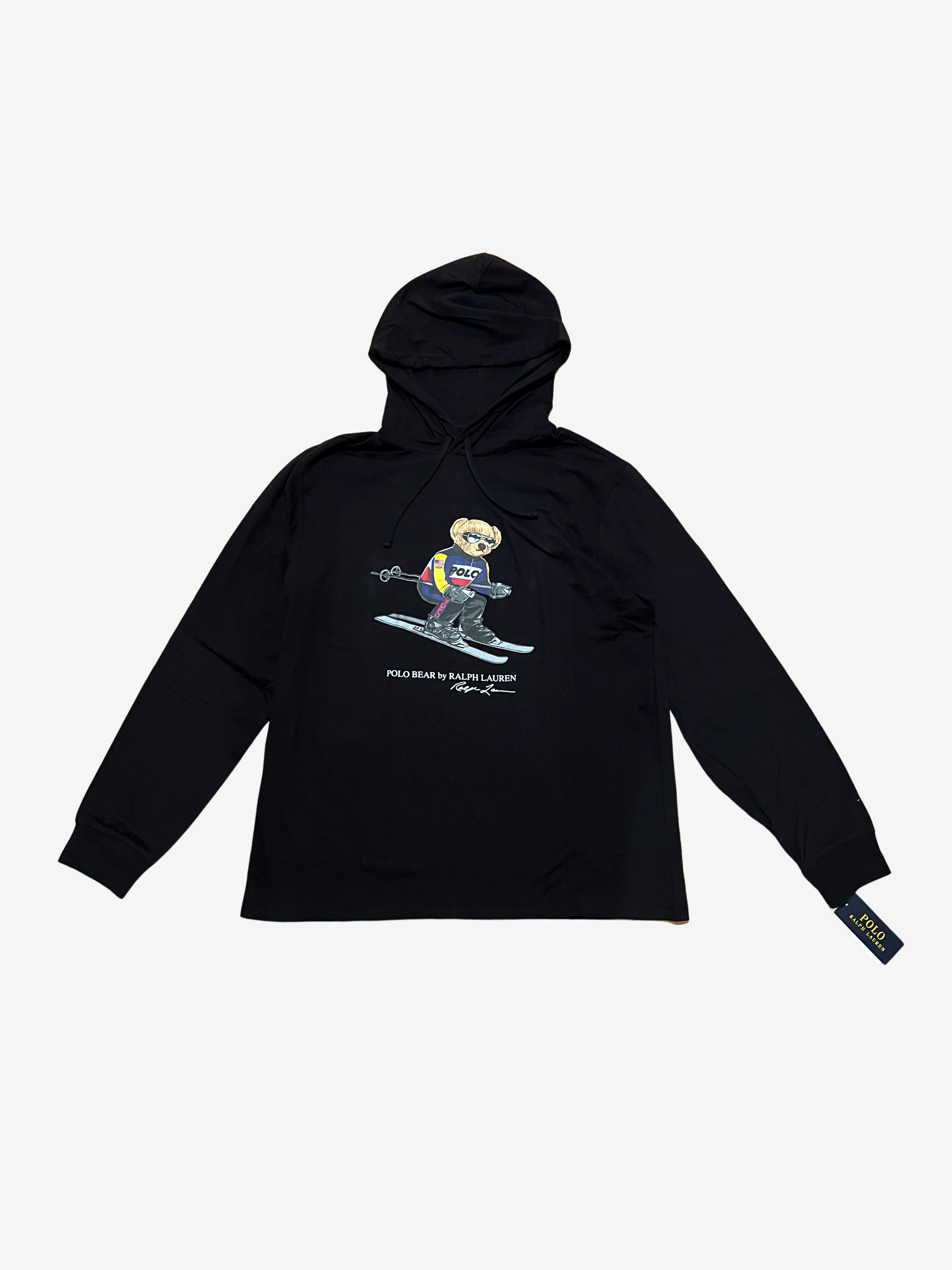 Chaqueta de plumón de ganso negra Ski Alpine 92