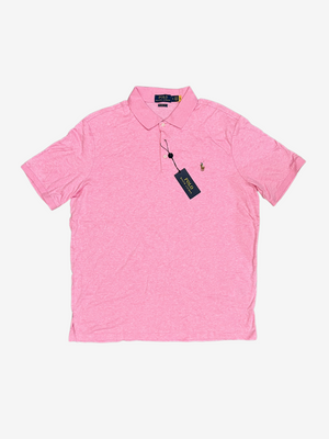 Pink Detailed Horse Polo Shirt