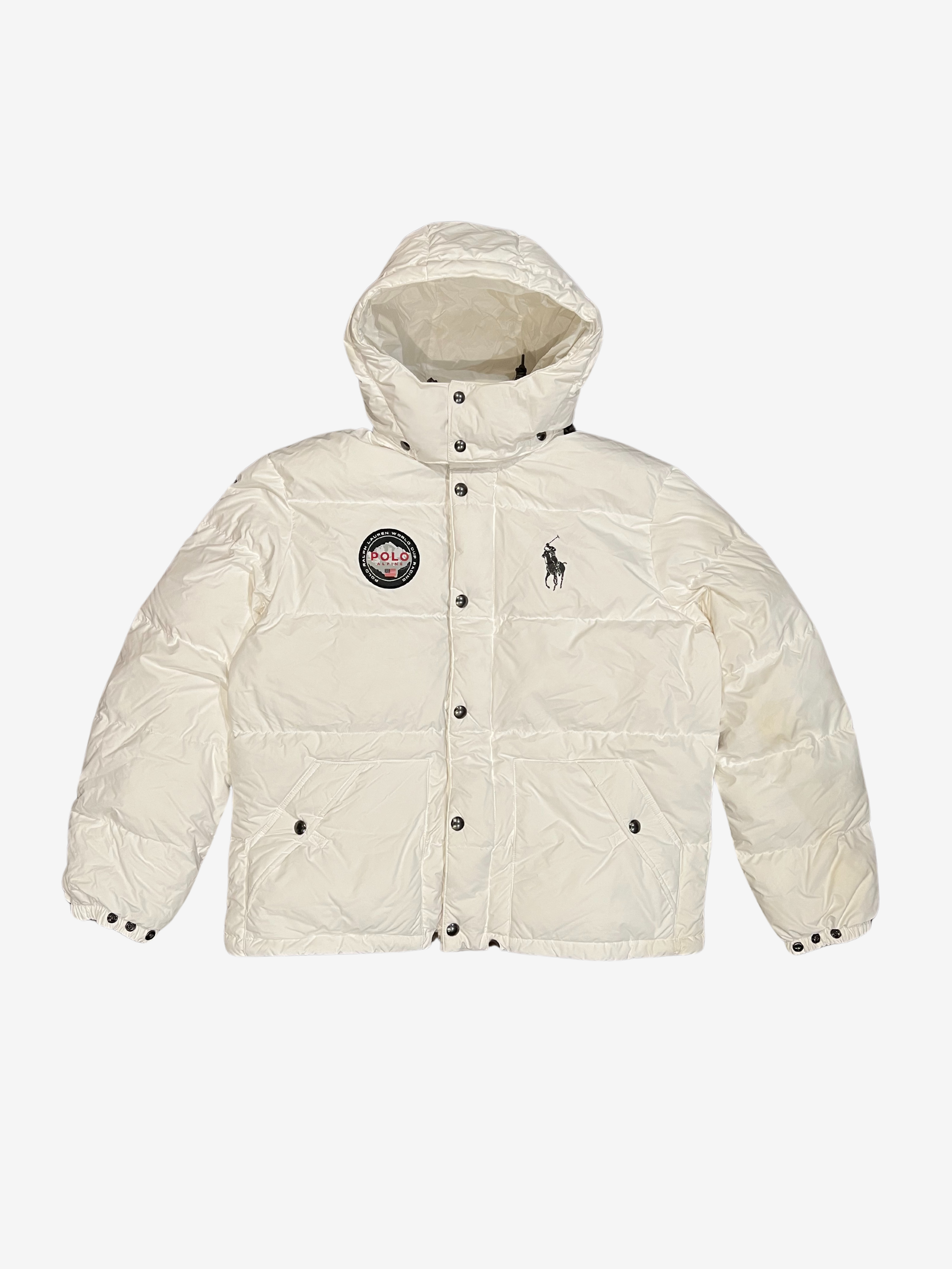 White Ski Alpine Puffer Jacket