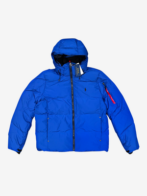 Blue Small Pony Puffer Jacket