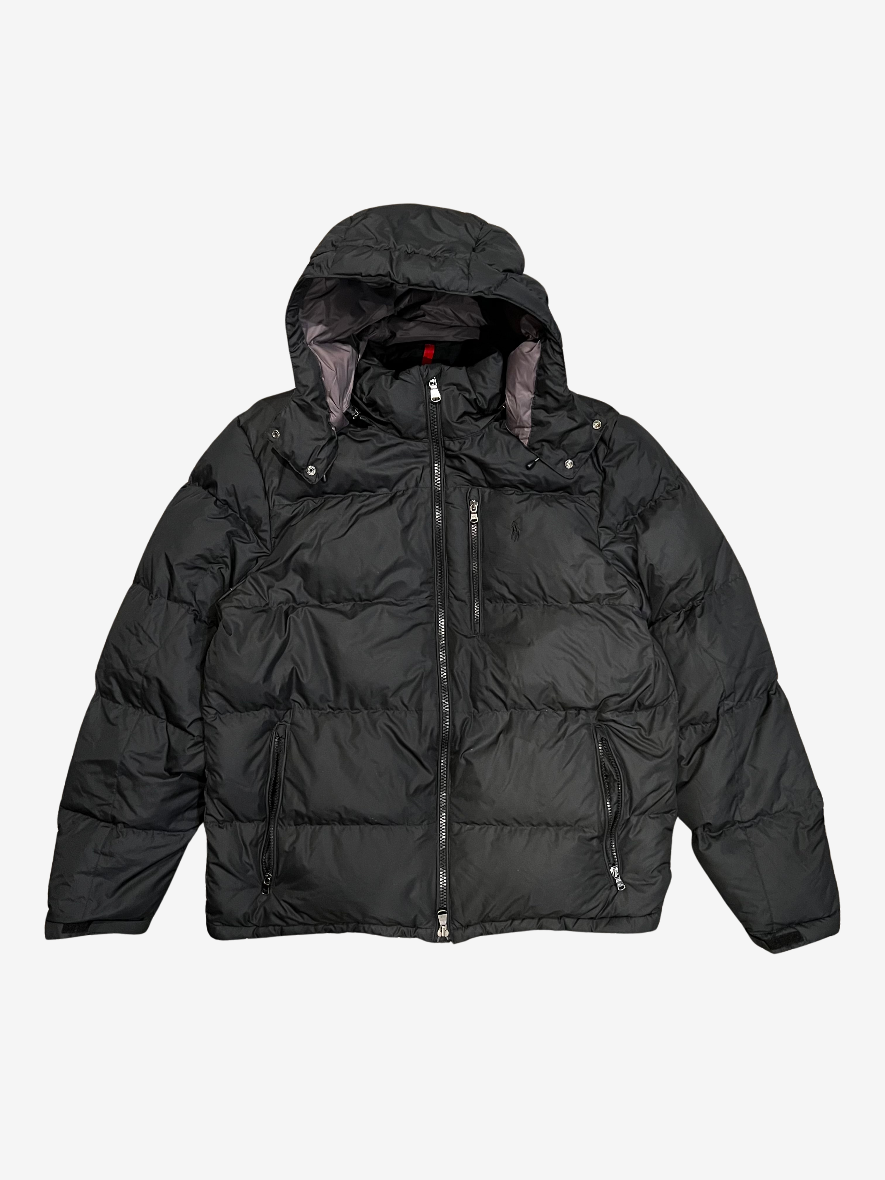 Black Small Pony Puffer Jacket