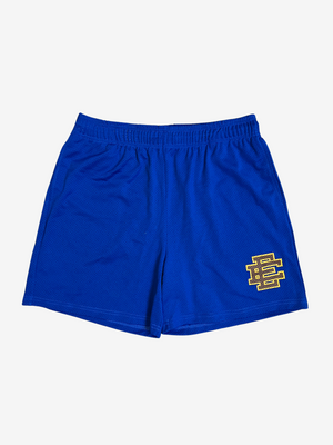 Royal Blue with Brown EE Shorts
