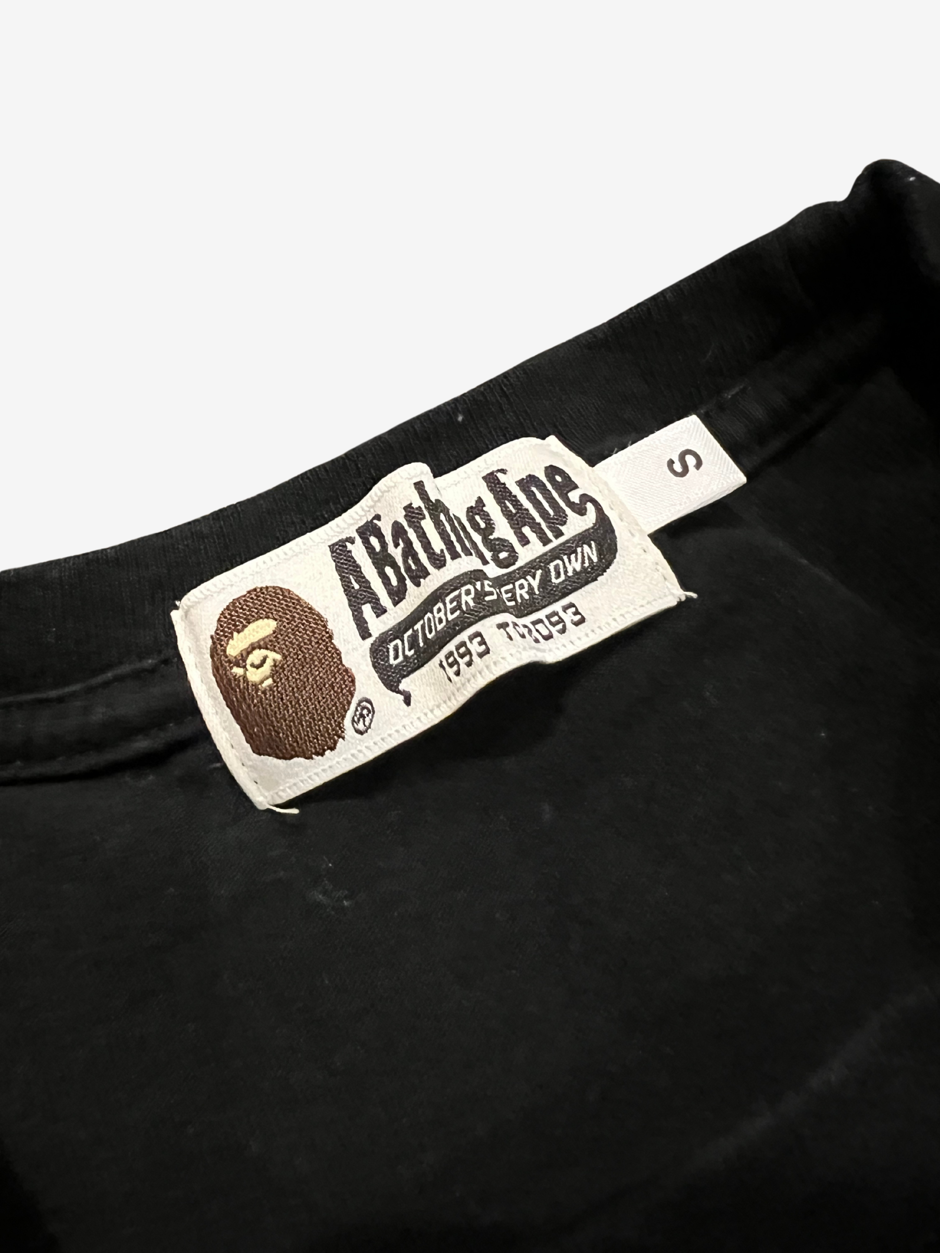 x OVO Black Owl Camo Ape Head T-Shirt