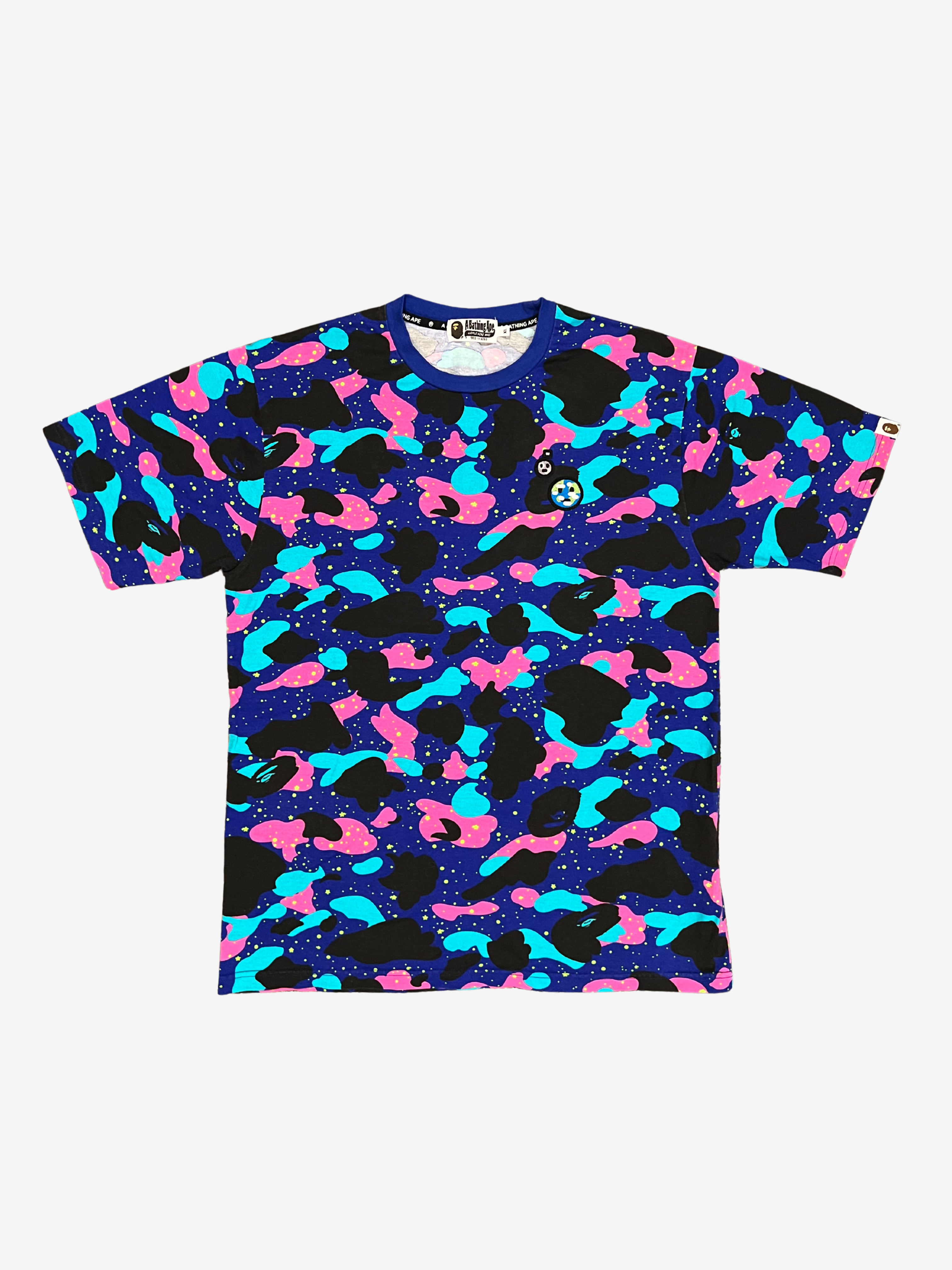 x Kid Cudi Blue Moon Man Space Camo T-Shirt