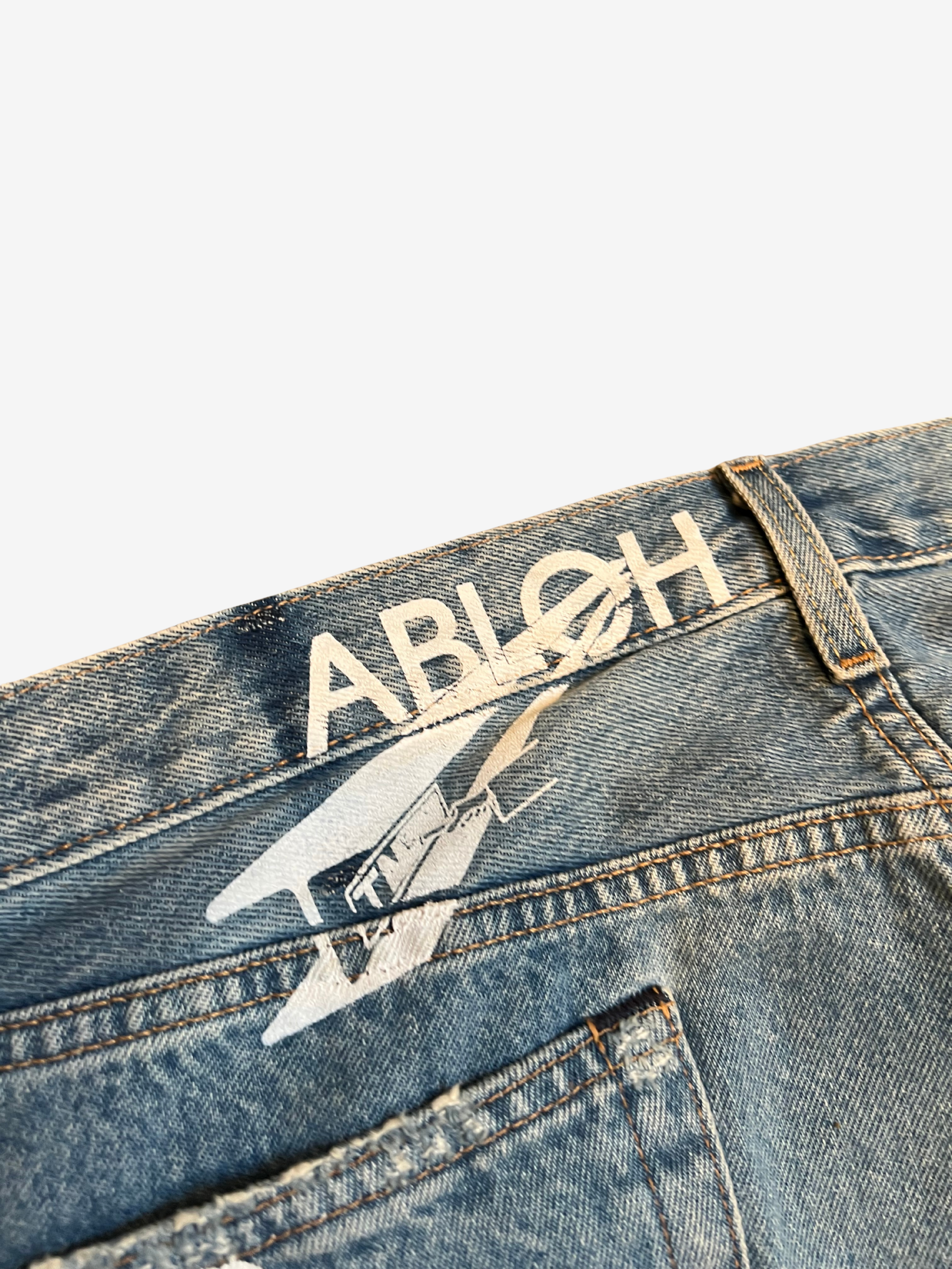 x Virgil Abloh Candle Stick Levi's Denim Jean