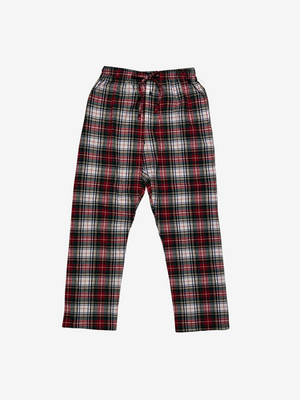 Red and Green Plaid Pajama Pant