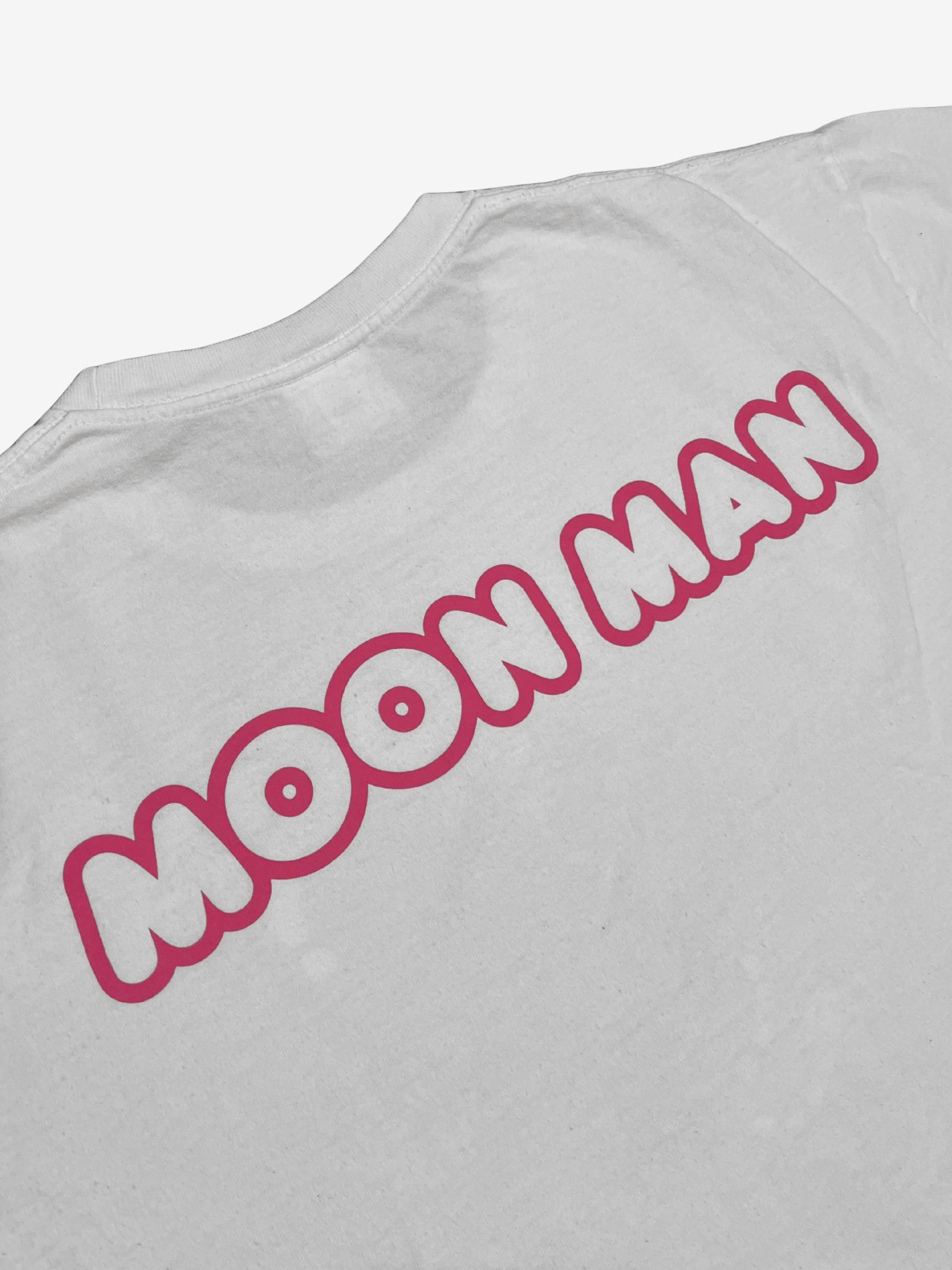 x Kid Cudi White Moon Man College Logo T-Shirt