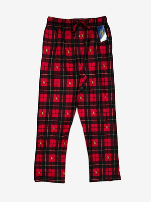 Red Plaid All Over Pony Pajama Pant