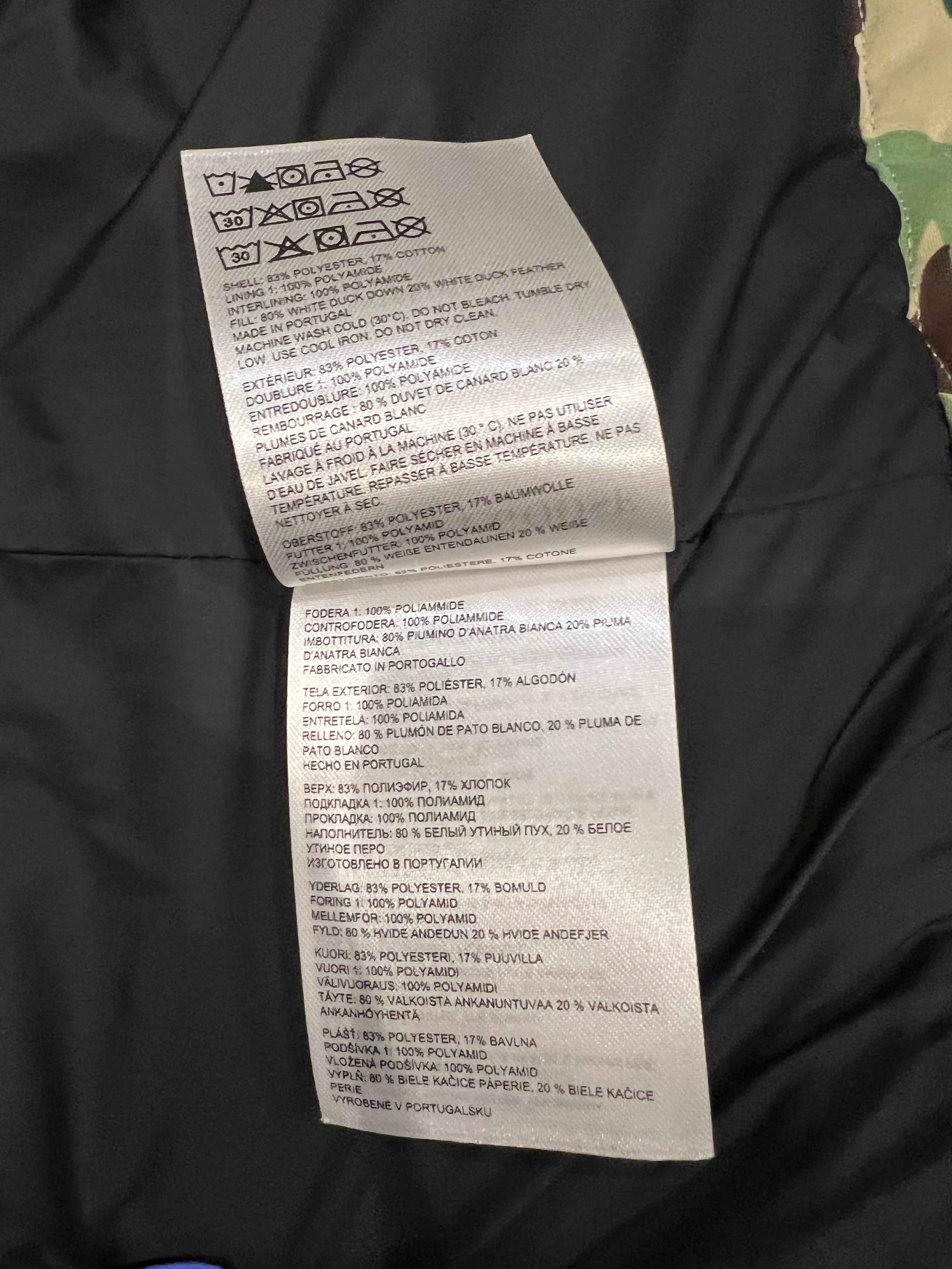 x Canada Goose Green Camo Puffer Vest