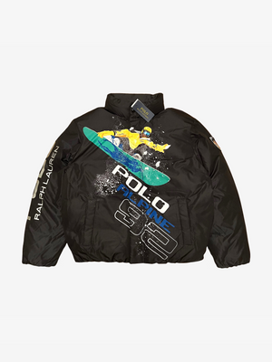 Black Ski Alpine 92 Goose Down Jacket