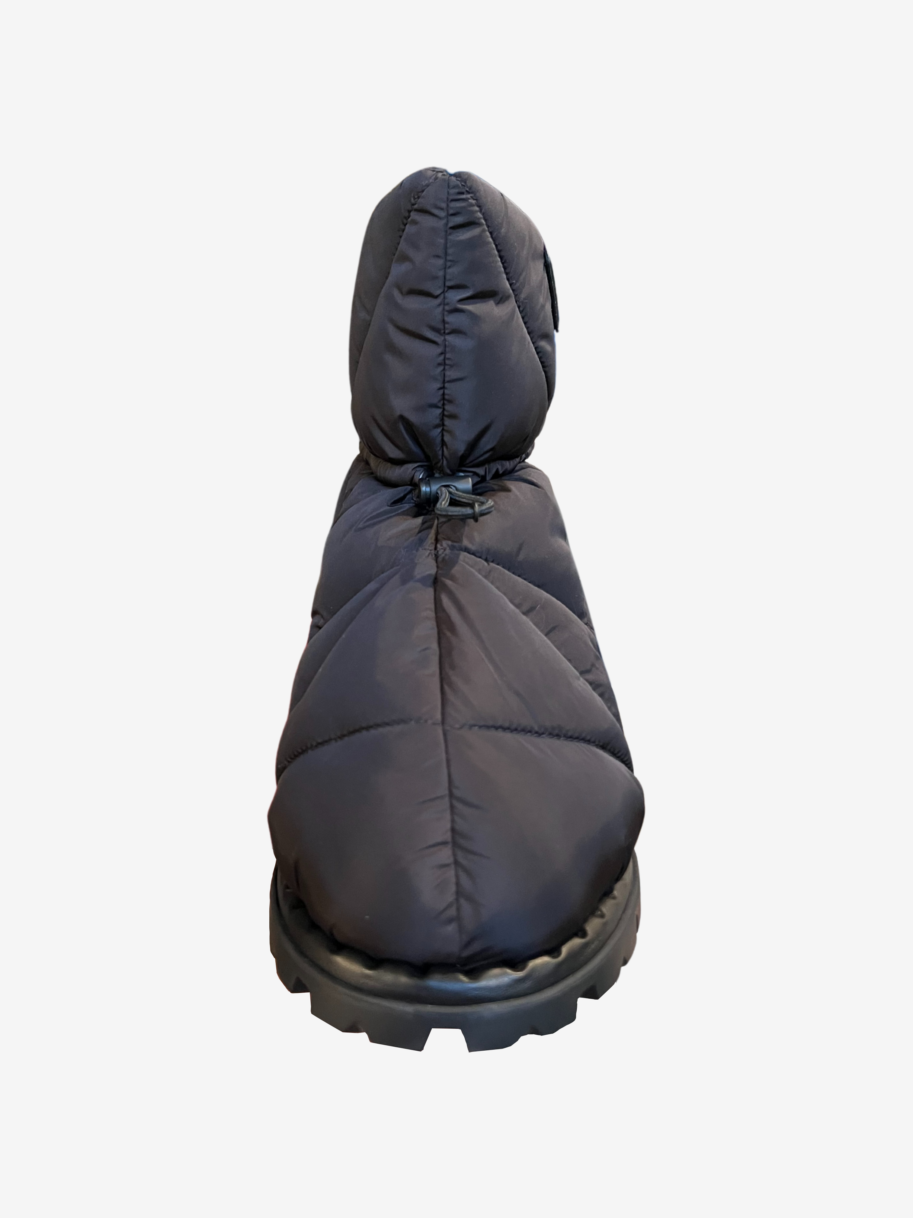 Prada Black Re-nylon Padded Quilted Boots 3