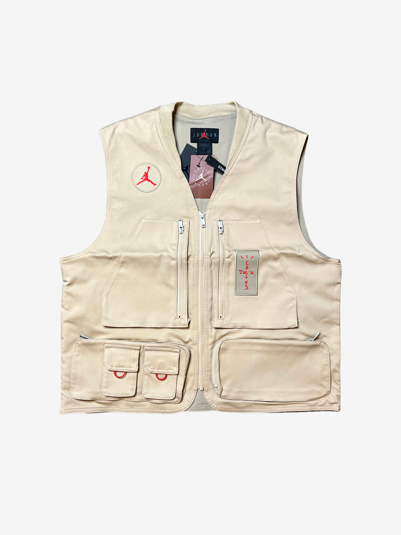 Travis Scott x Jordan Desert Khaki Utility Vest