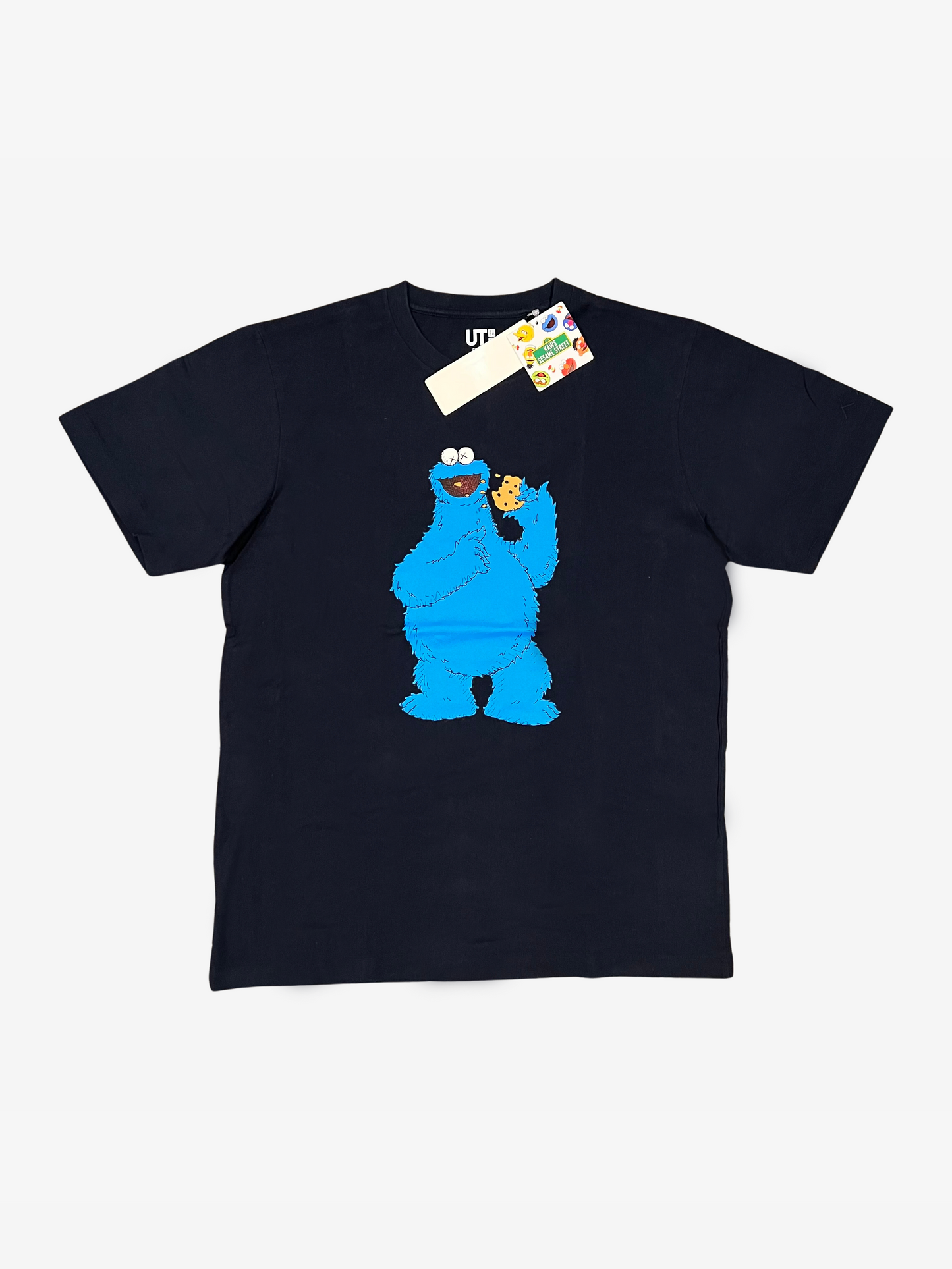 x Uniqlo x Sesame Street Navy Cookie Monster T-Shirt