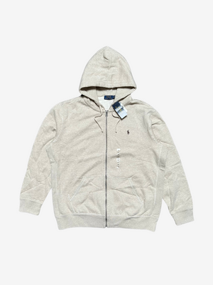 Gray with Brown Pony Signature Fleece Hoodie