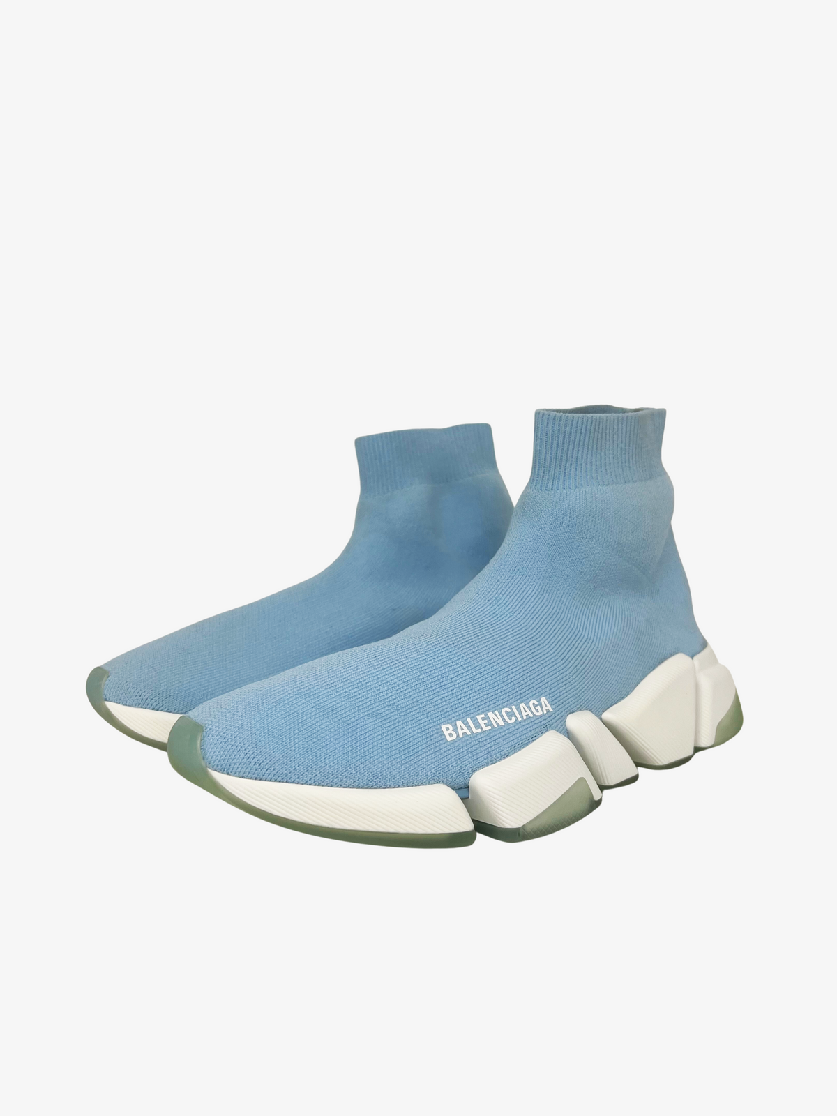 Balenciaga Speed 2.0 Powder Blue Trainer 2