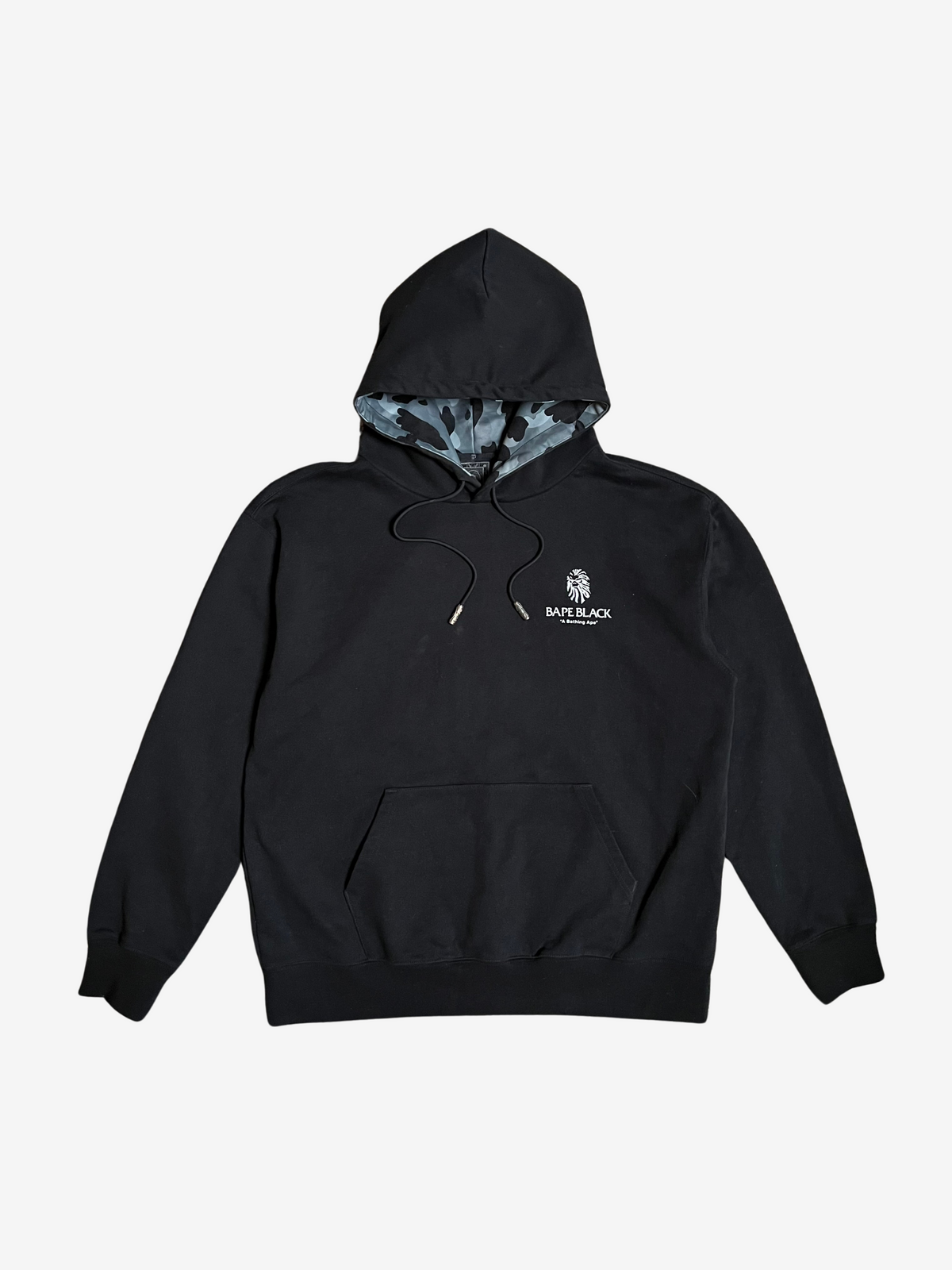 BAPE Black by A Bathing Ape Black Crystal Pullover Hoodie 2
