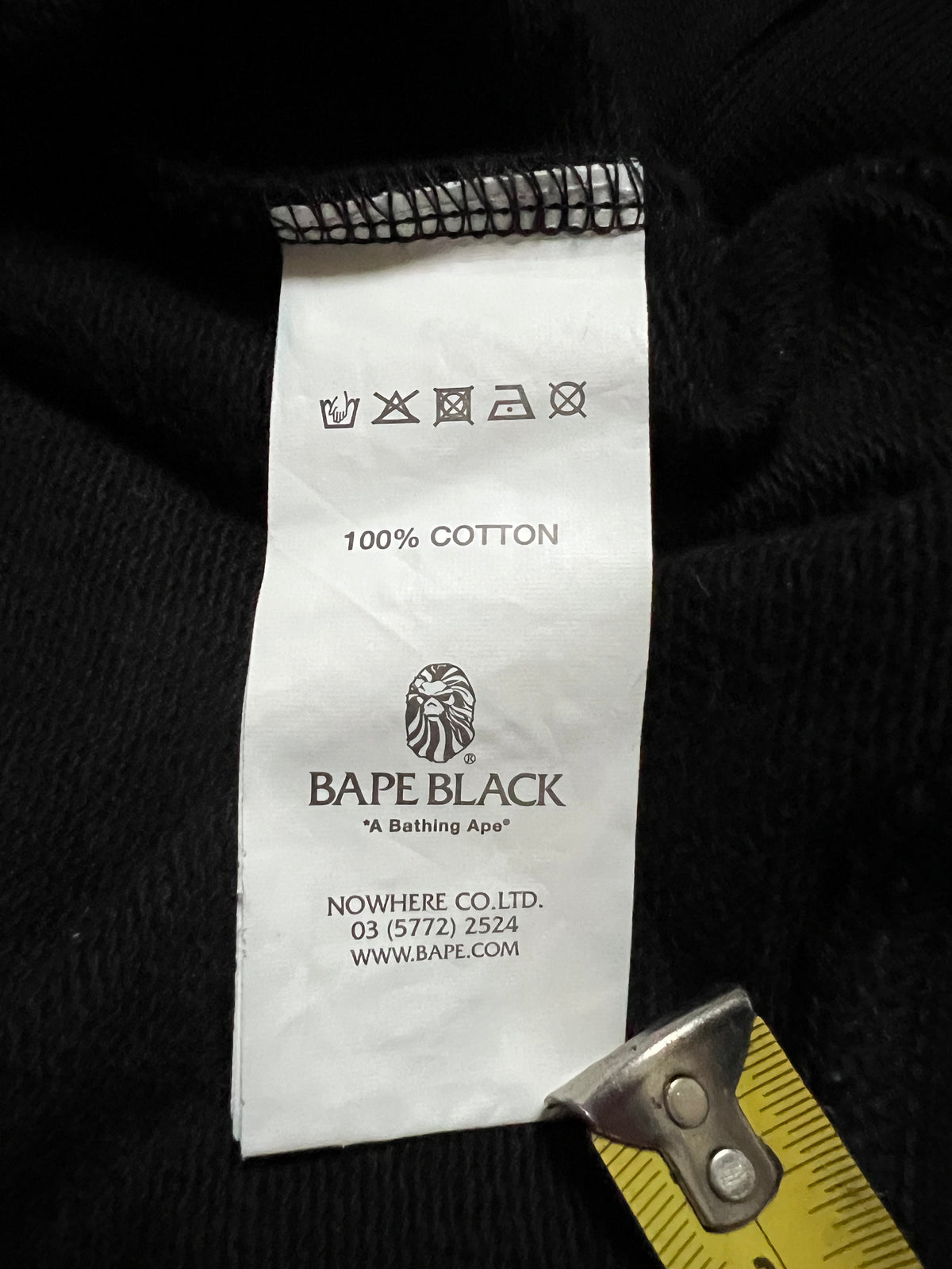 BAPE Black by A Bathing Ape Black Crystal Pullover Hoodie 5