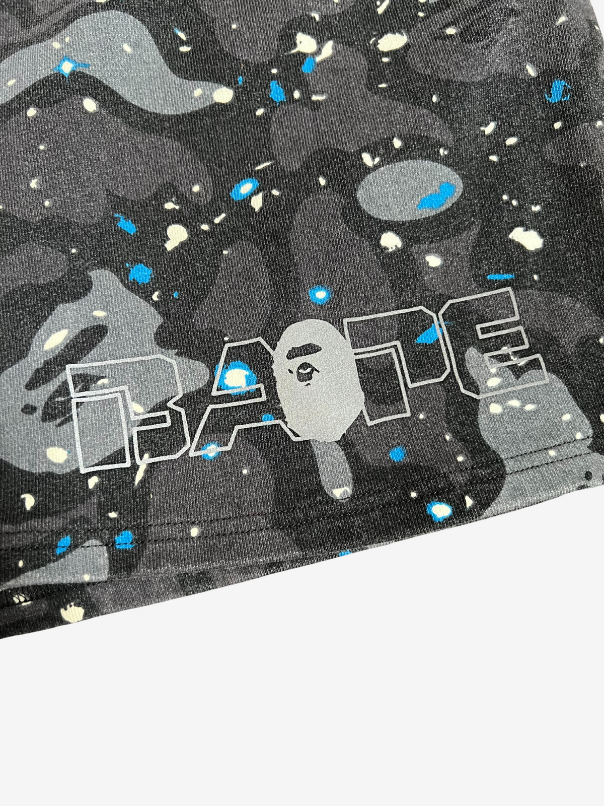 BAPE Black Galaxy Camo Sweat Shorts 3