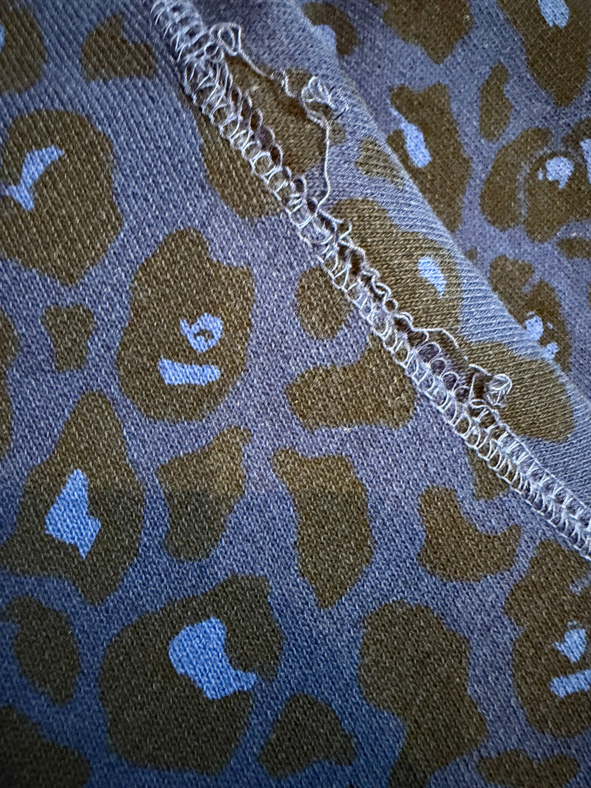 BAPE Blue Cheetah Camo Tiger Shark Full Zip Up Shark Hoodie 6