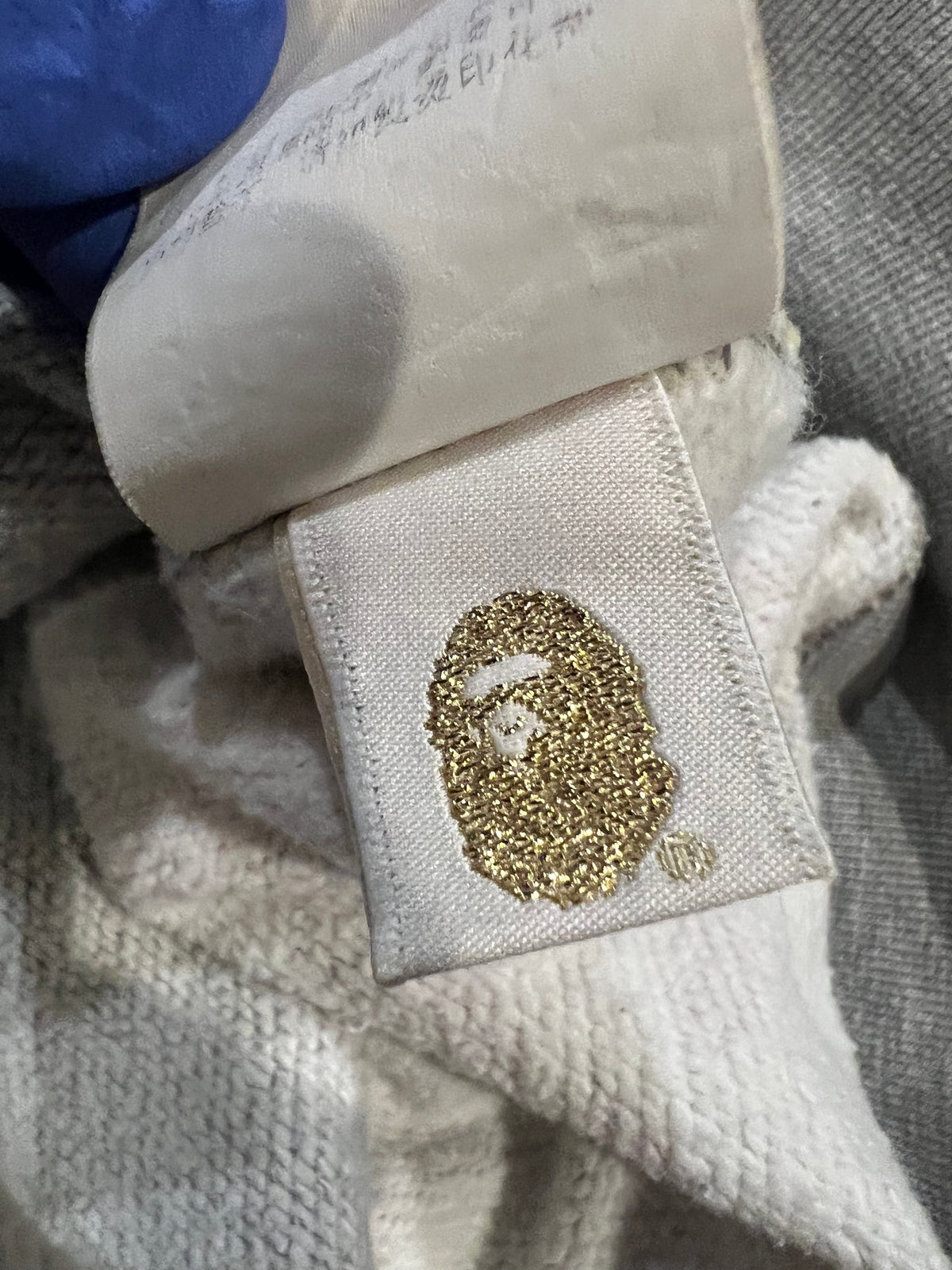 BAPE Gray Beijing Store Exclusive Camo Full Zip Up Shark Hoodie 12
