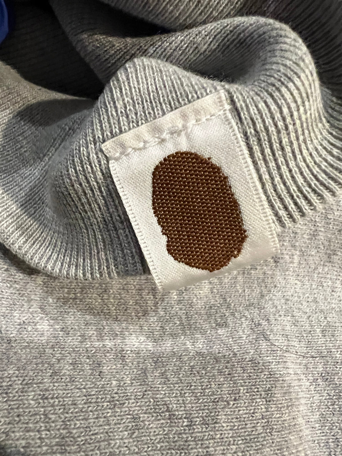 BAPE Gray Beijing Store Exclusive Camo Full Zip Up Shark Hoodie 7