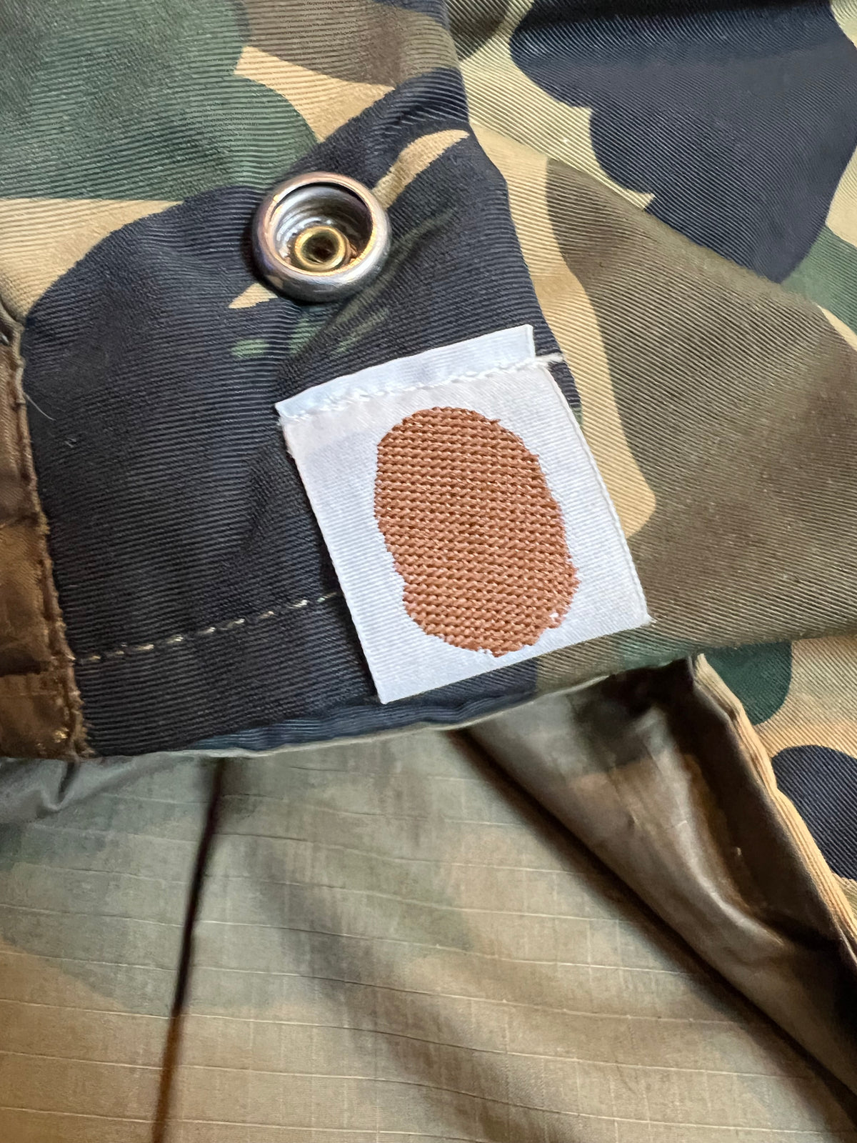 BAPE Green First Camo Fur Down Jacket 5