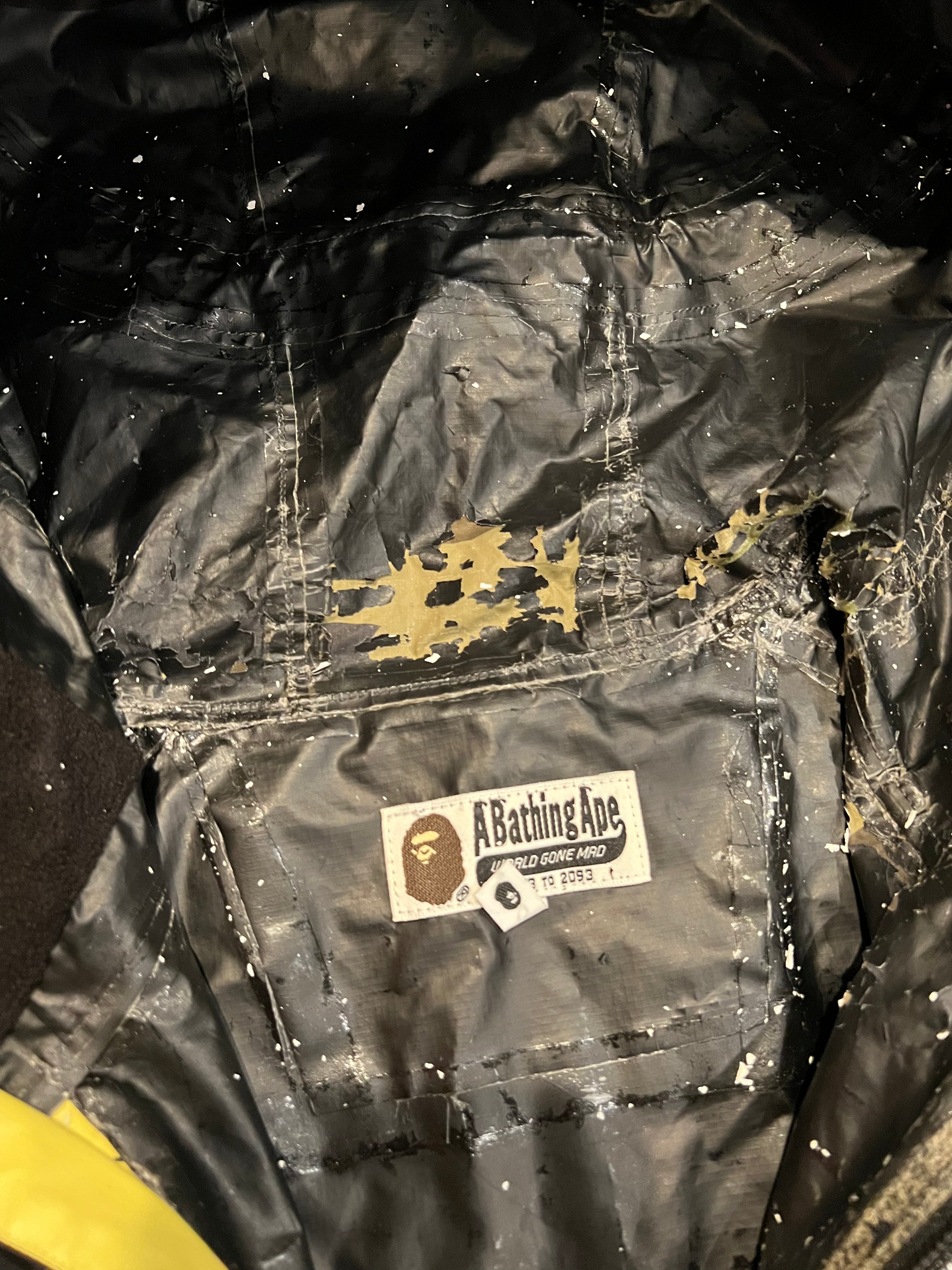 BAPE Green First Camo Split Windbreaker 7