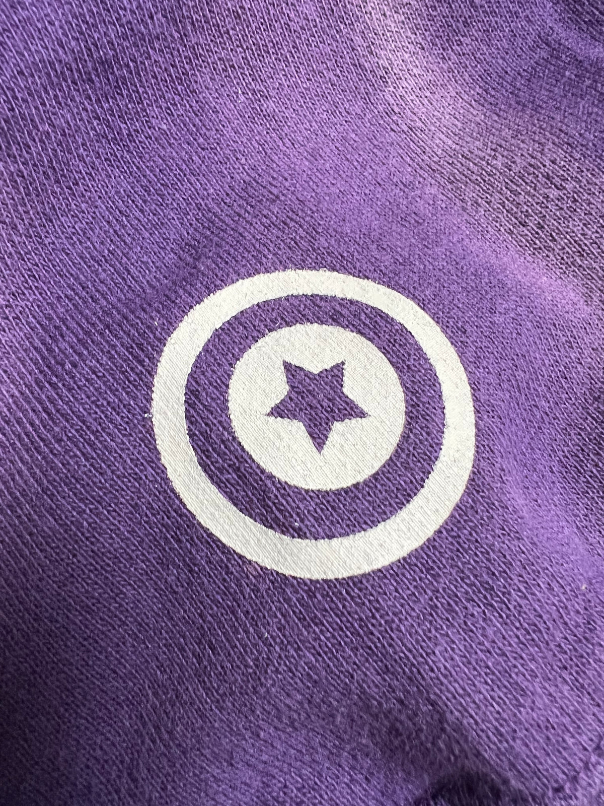 BAPE Purple 2007 Nigo NSF Camo Full Zip Up Shark Hoodie 9