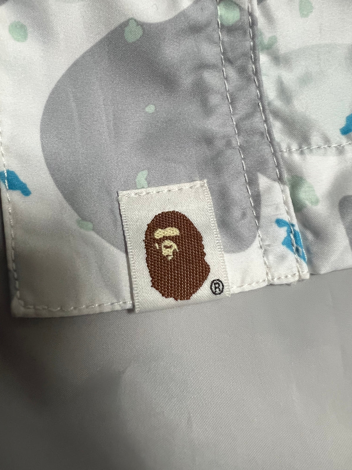BAPE White Galaxy Camo Snowboarding Jacket 5