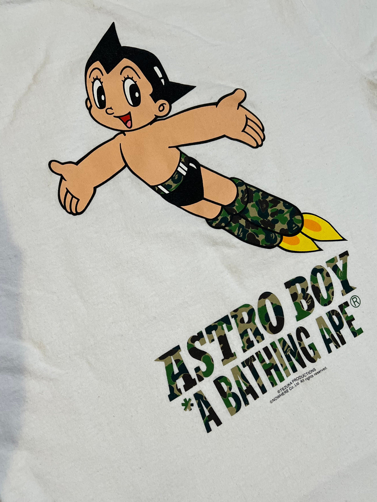BAPE x Astro Boy White T-Shirt 3