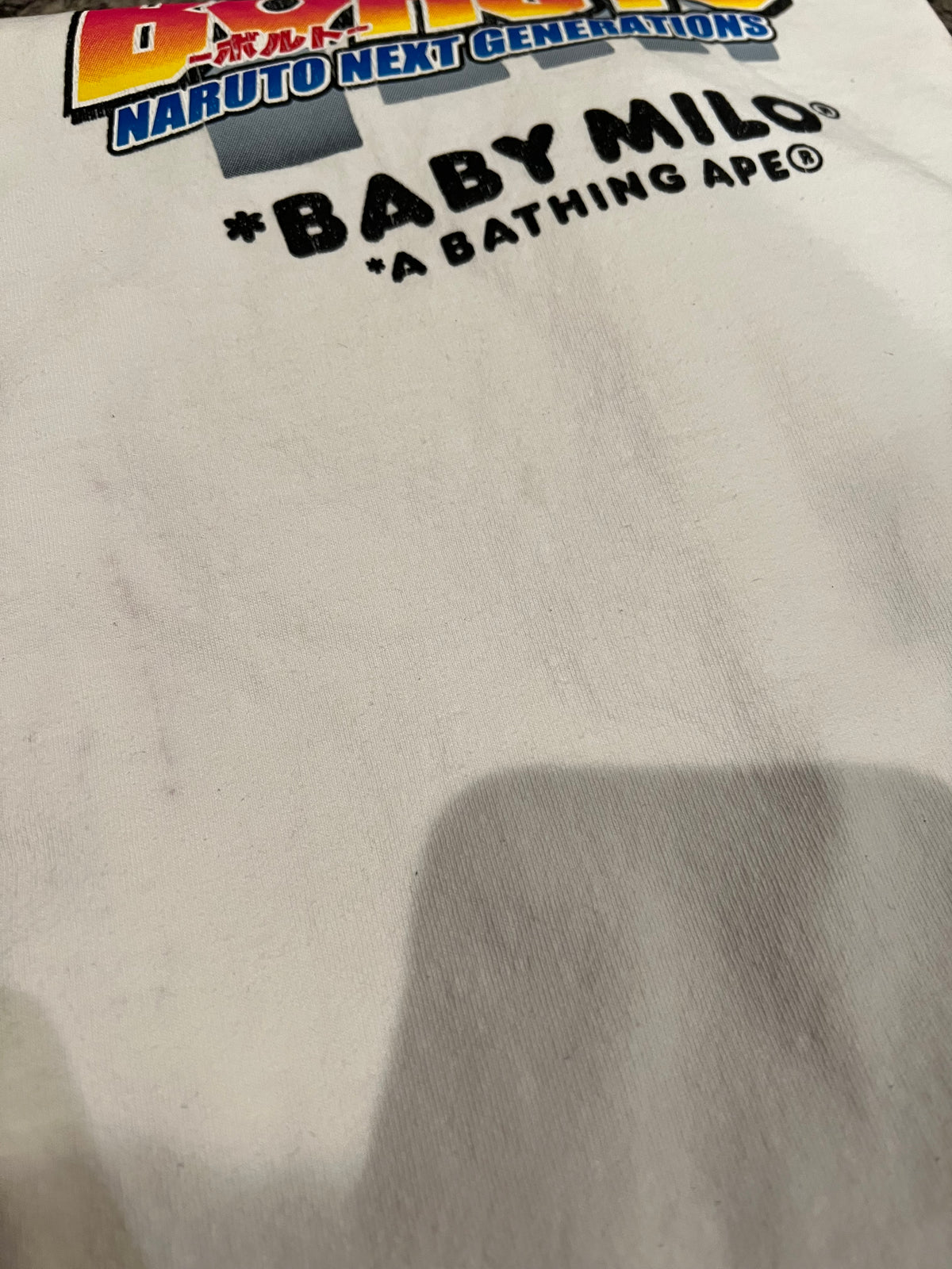 BAPE x Boruto White Next Generations T-Shirt 4