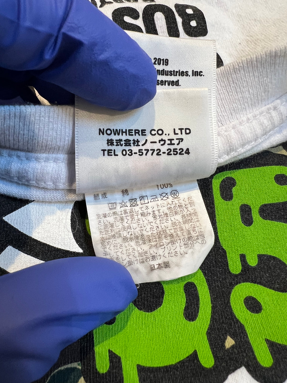BAPE x Ghost Busters White 30th Anniversary T-Shirt 8