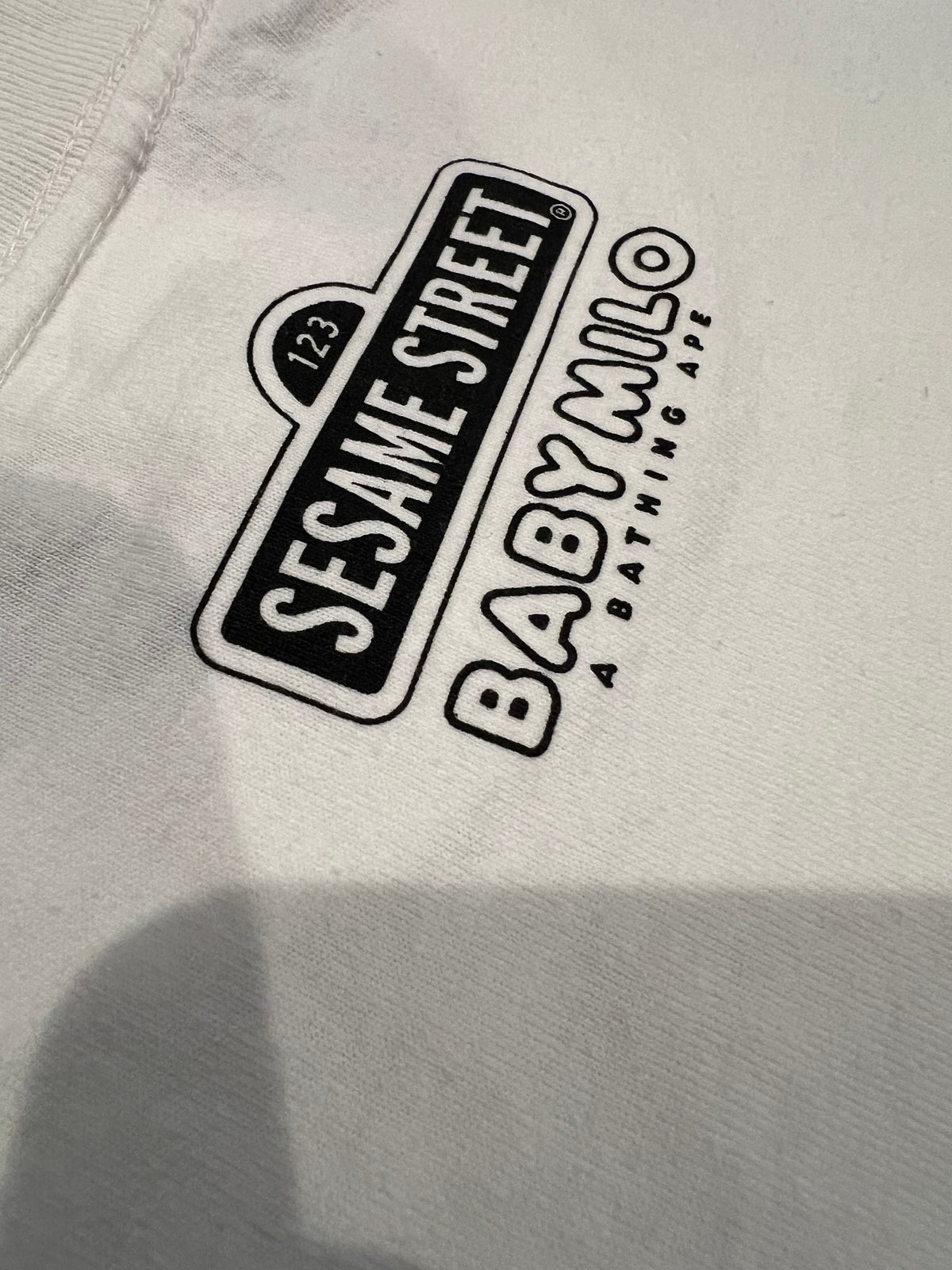 BAPE x Sesame Street Ernie & Bernie T-Shirt 4