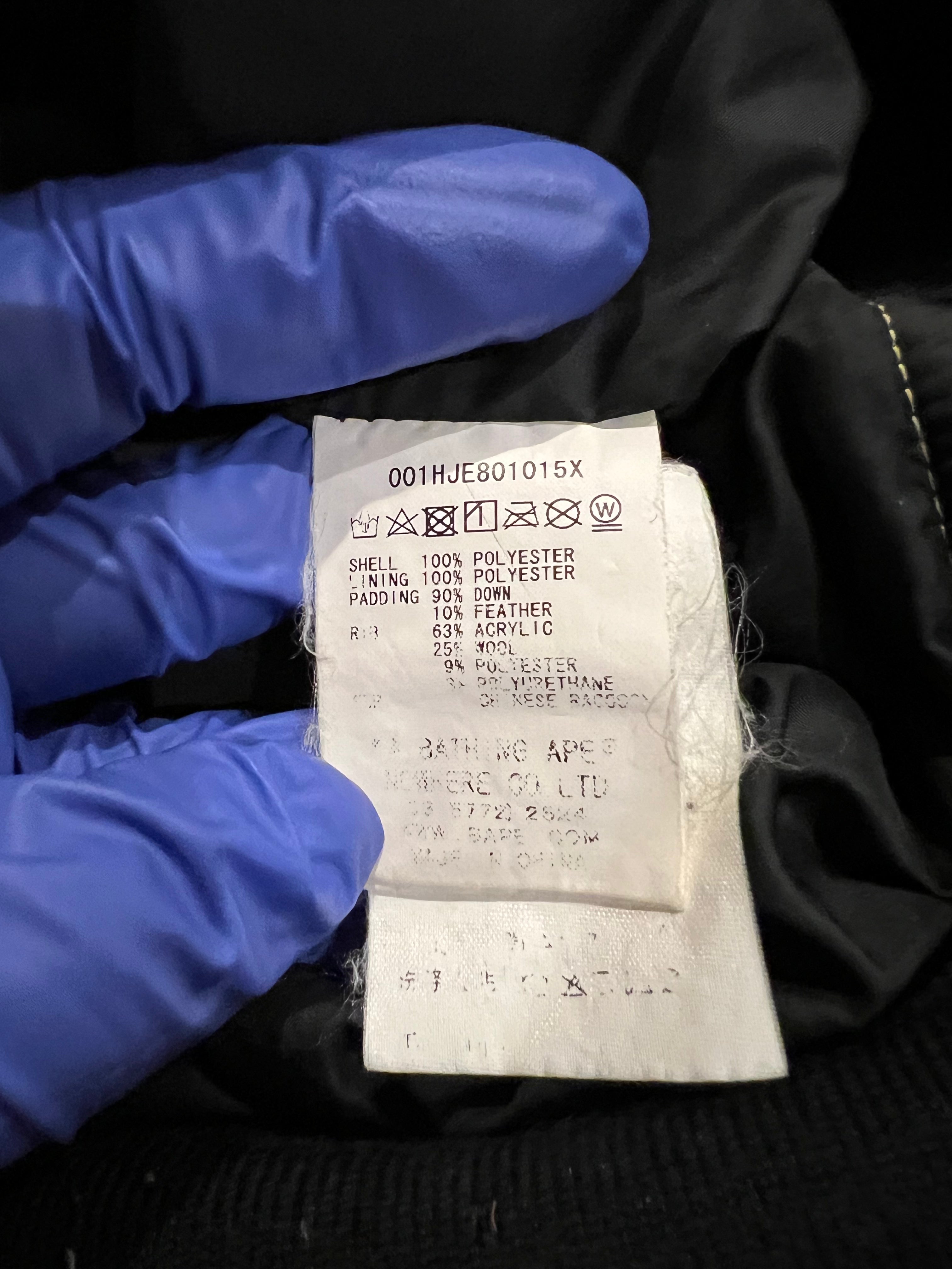 BAPE Yellow First Camo Puffer Jacket 9