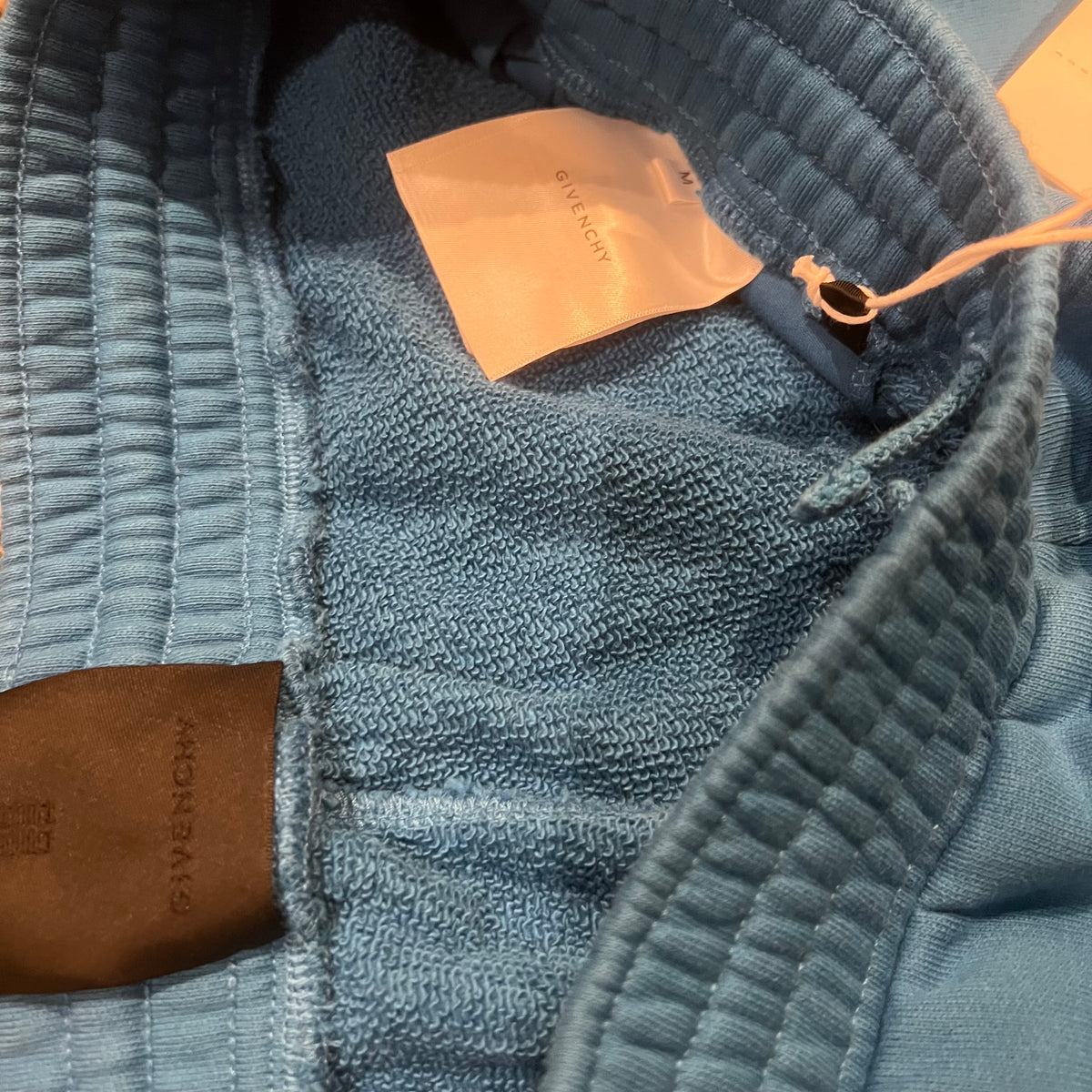 Givenchy Blue Runway Logo Shorts 5