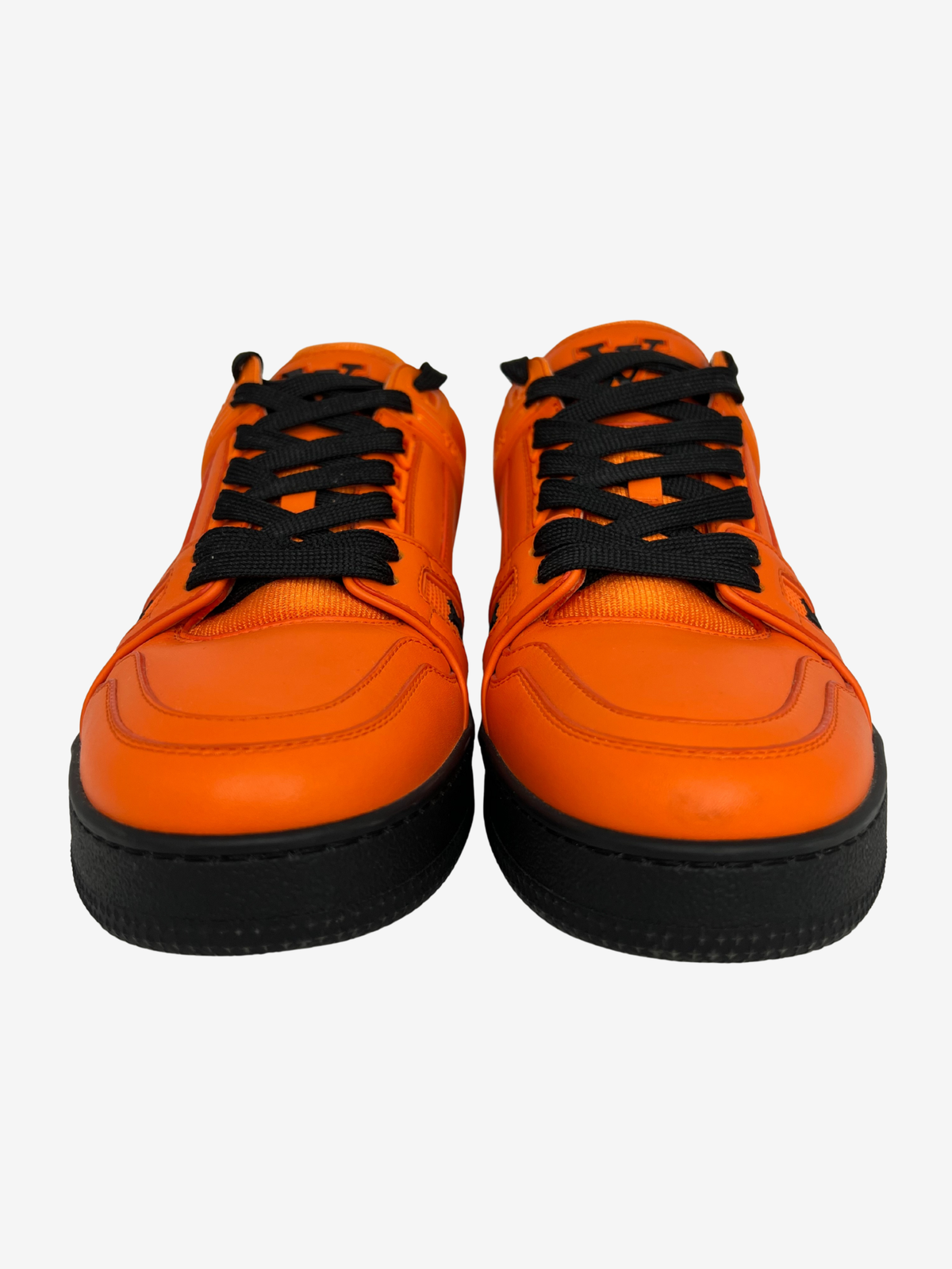 Louis Vuitton Orange Trainer Sneaker 2