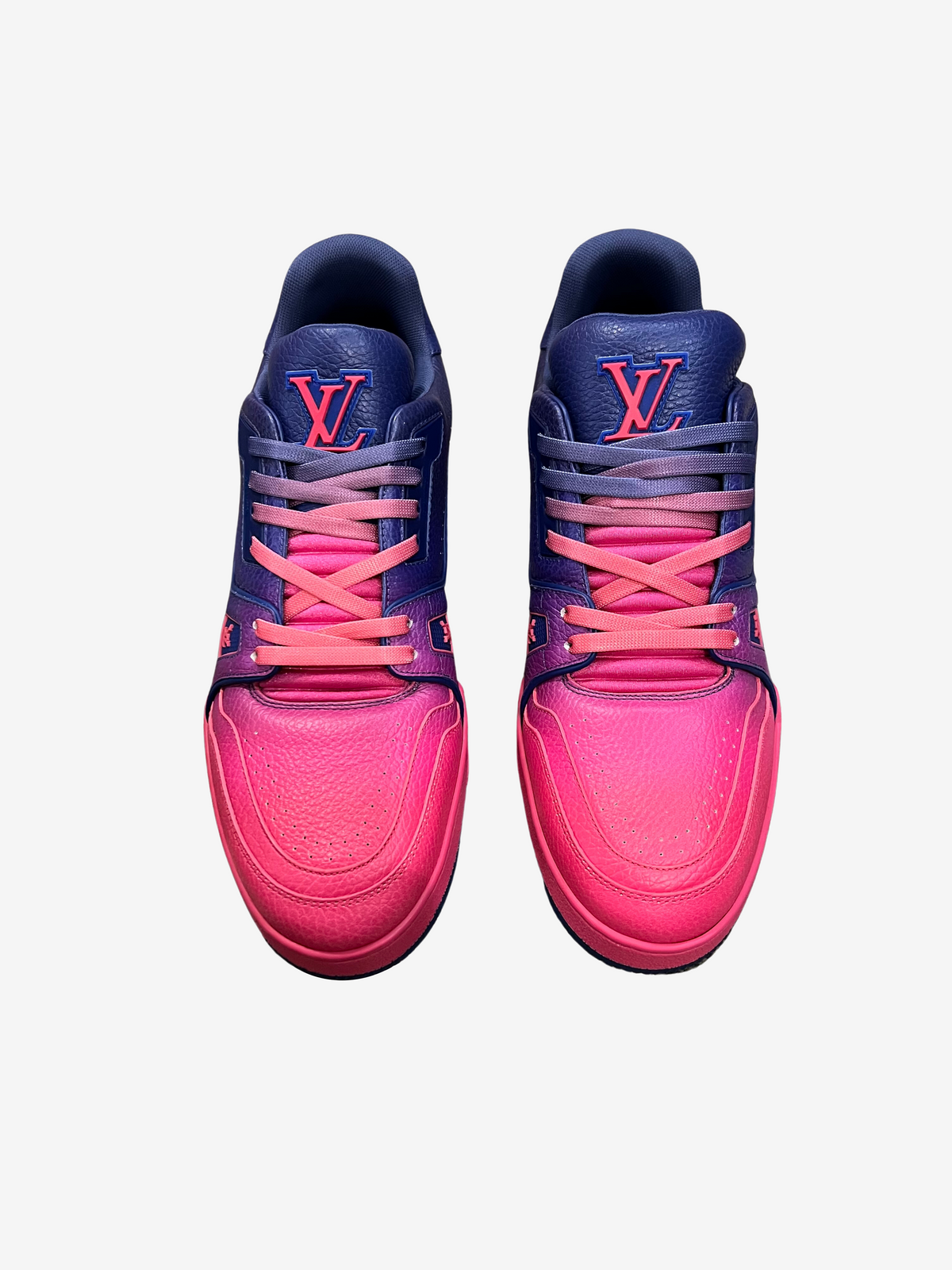 Louis Vuitton Purple & Pink Fade Trainer Sneaker 2