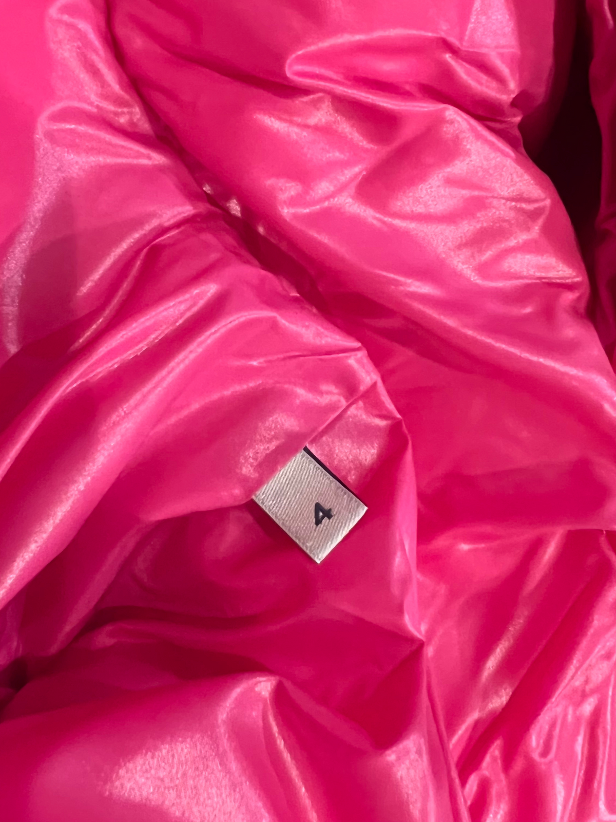 Moncler Pink Maya Short Down Jacket 6
