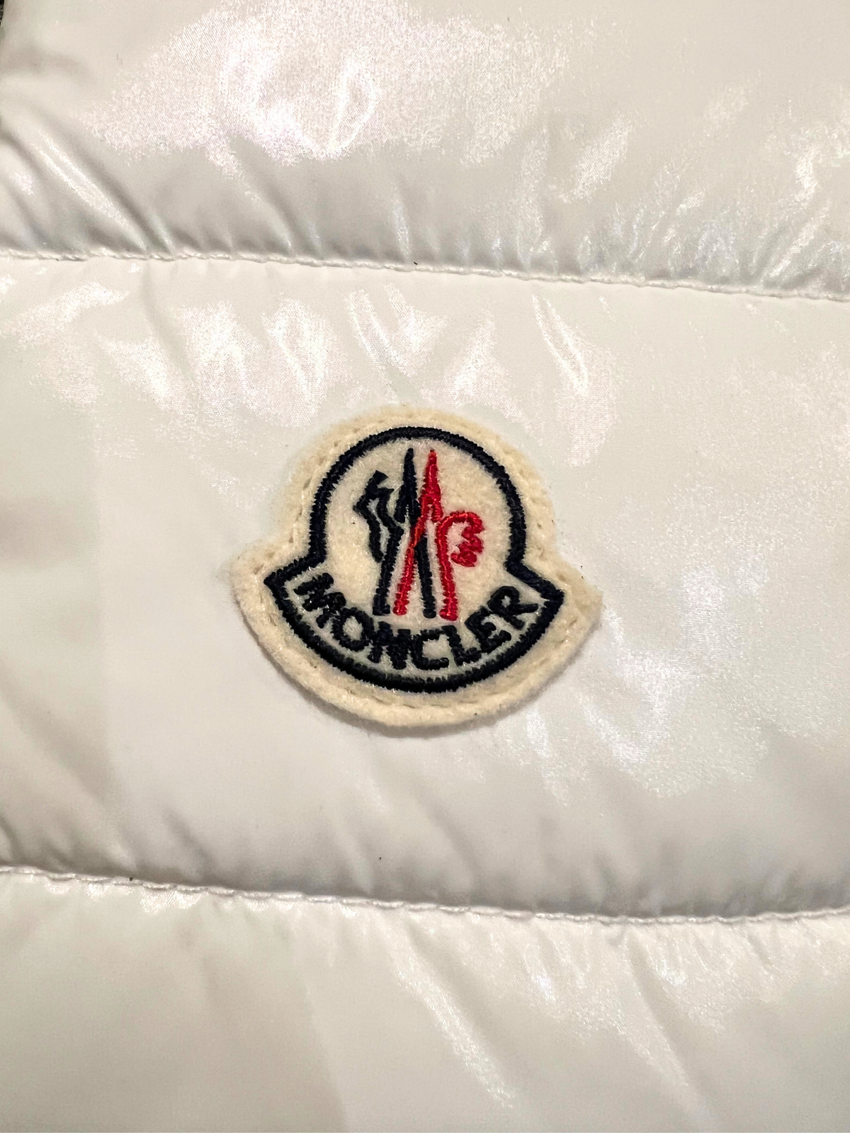 Moncler White Bubble Bag 3