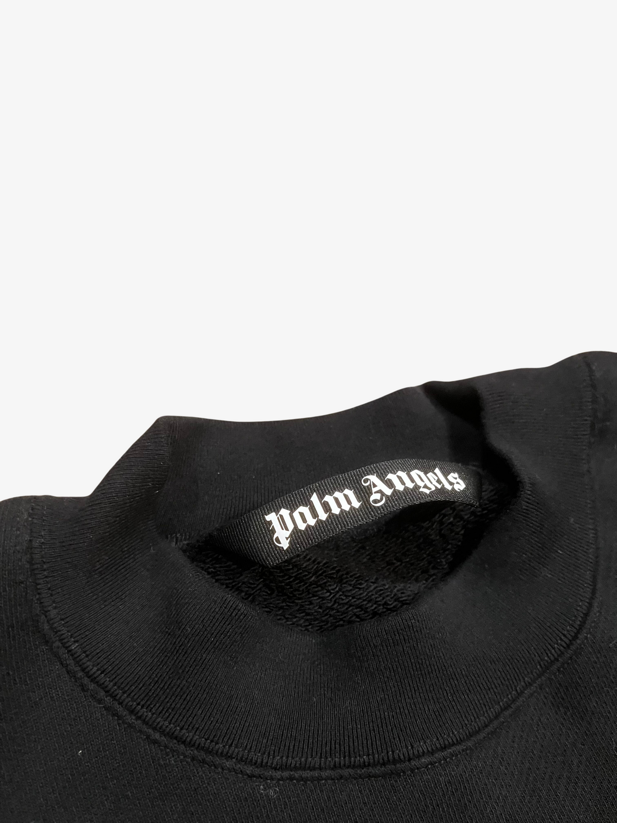 Palm Angels Black Shark Chenille Crewneck 4