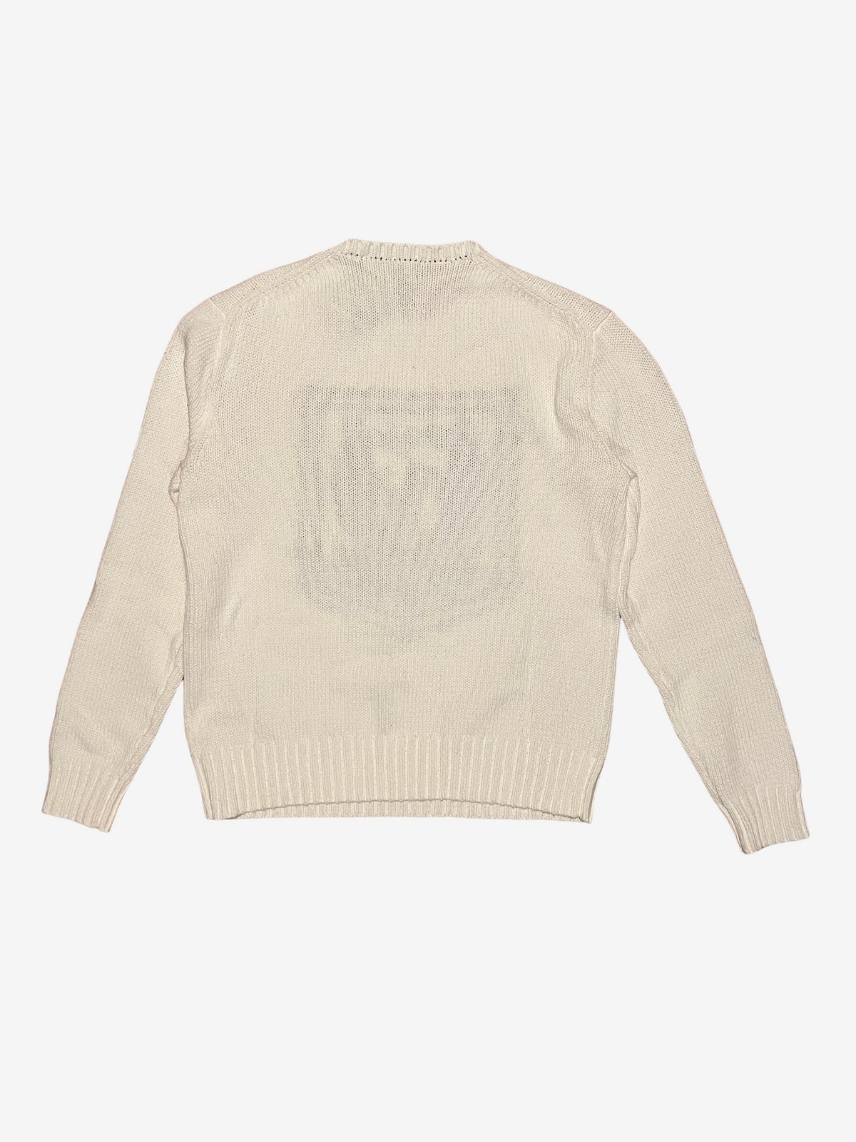 Polo Ralph Lauren Cream Cotton Knit Sweater 2
